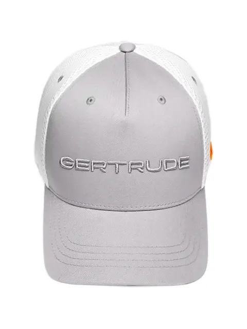 GERTRUDE Benja logo-embroidered trucker cap