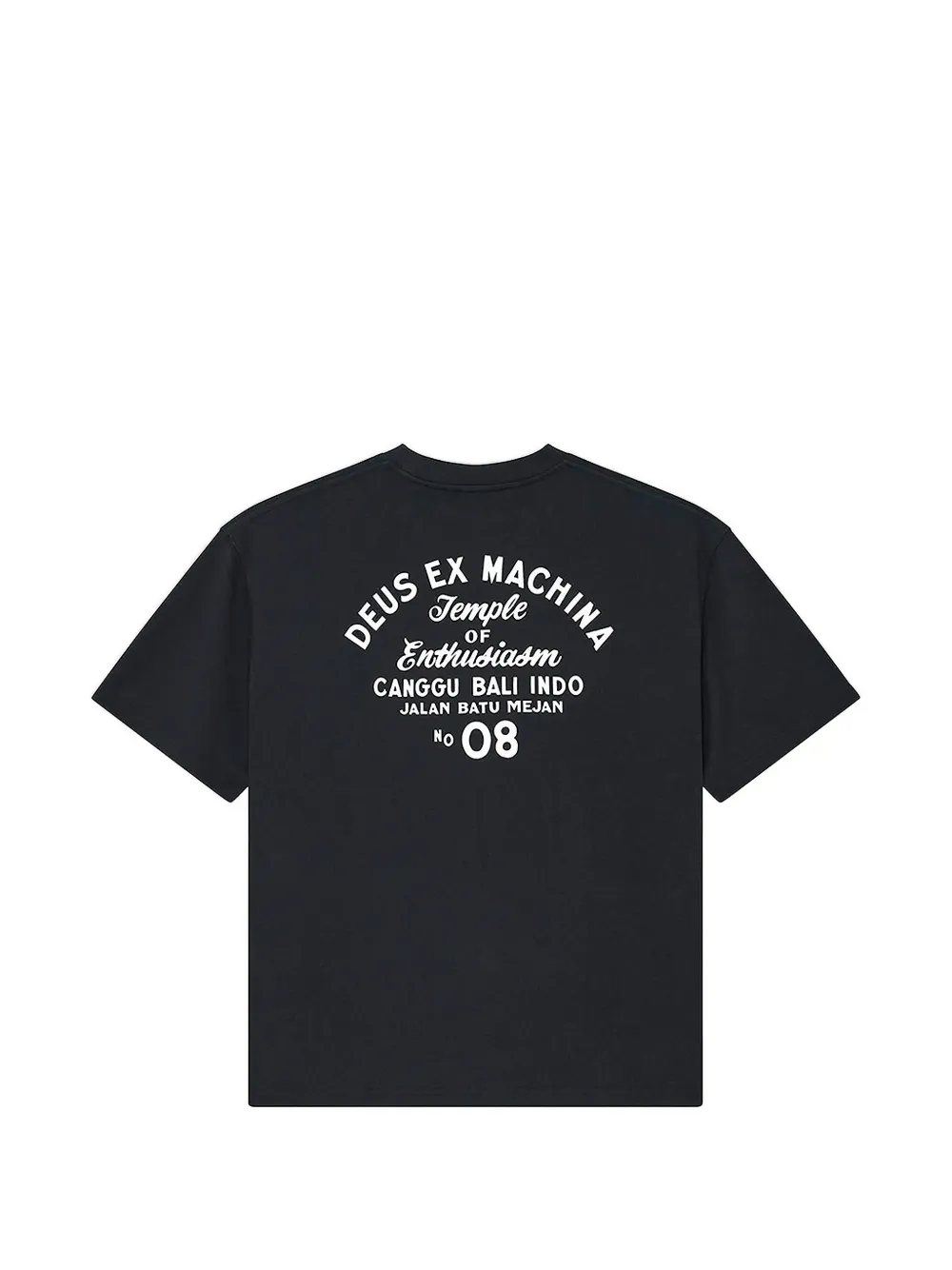 Deus Ex Machina Seoul Sign T-shirt met logo-print Zwart