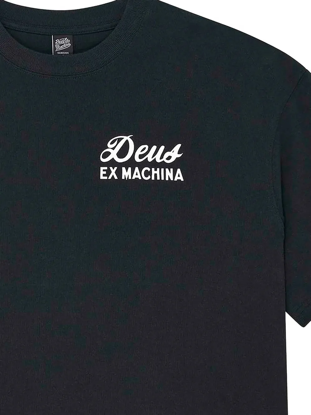 Deus Ex Machina Seoul Sign T-shirt met logo-print Zwart