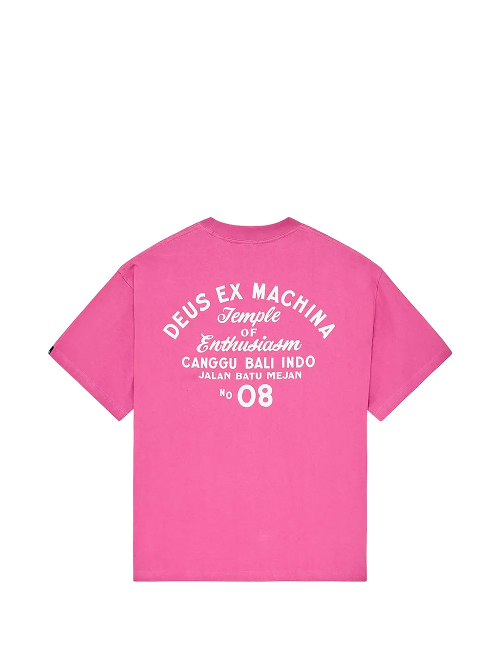 Deus Ex Machina Canggu Sign T-shirt met korte mouwen en logo-print Roze