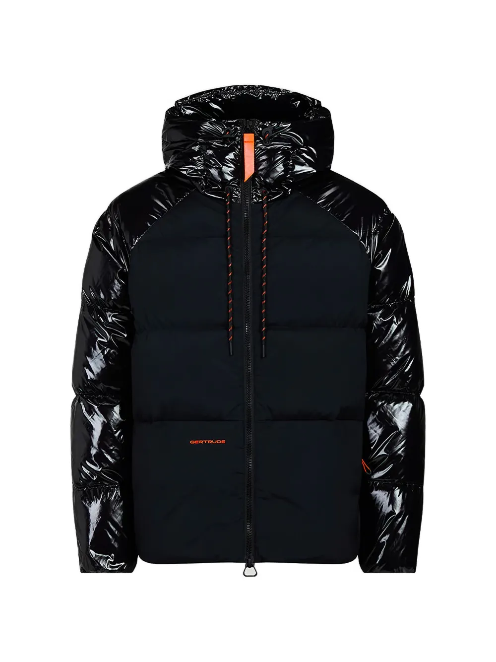 GERTRUDE Azaelbright quilted hooded coat - Schwarz