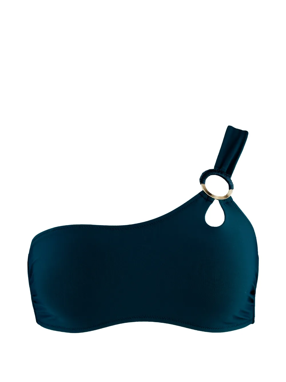 Aubade Top bikini asimmetrico Secret Cove - Blu