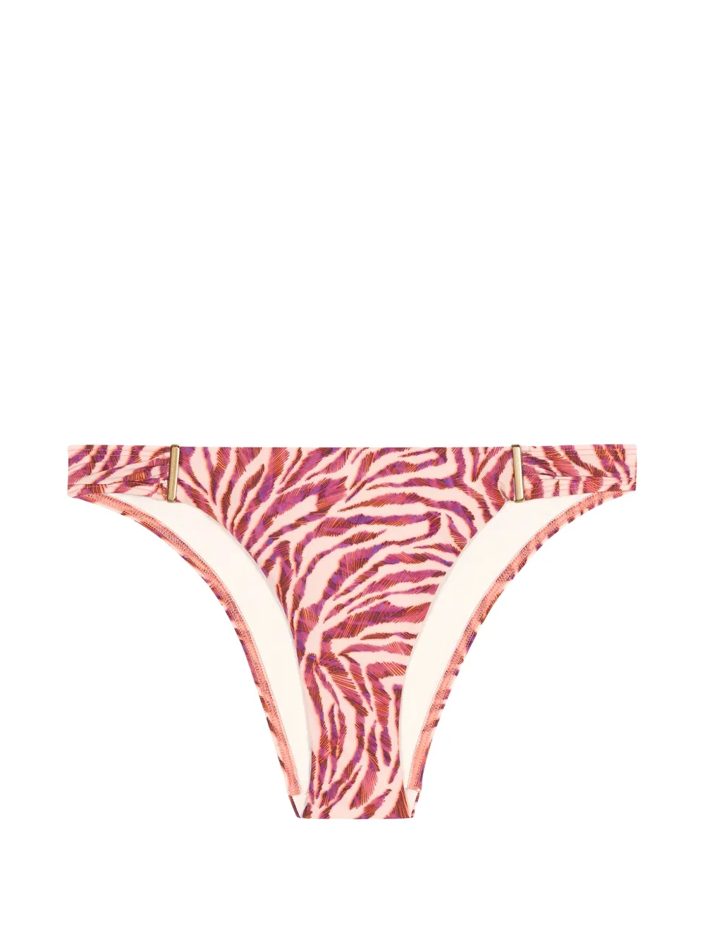 Aubade Slip bikini Feline Energy con stampa tigrata - Rosa
