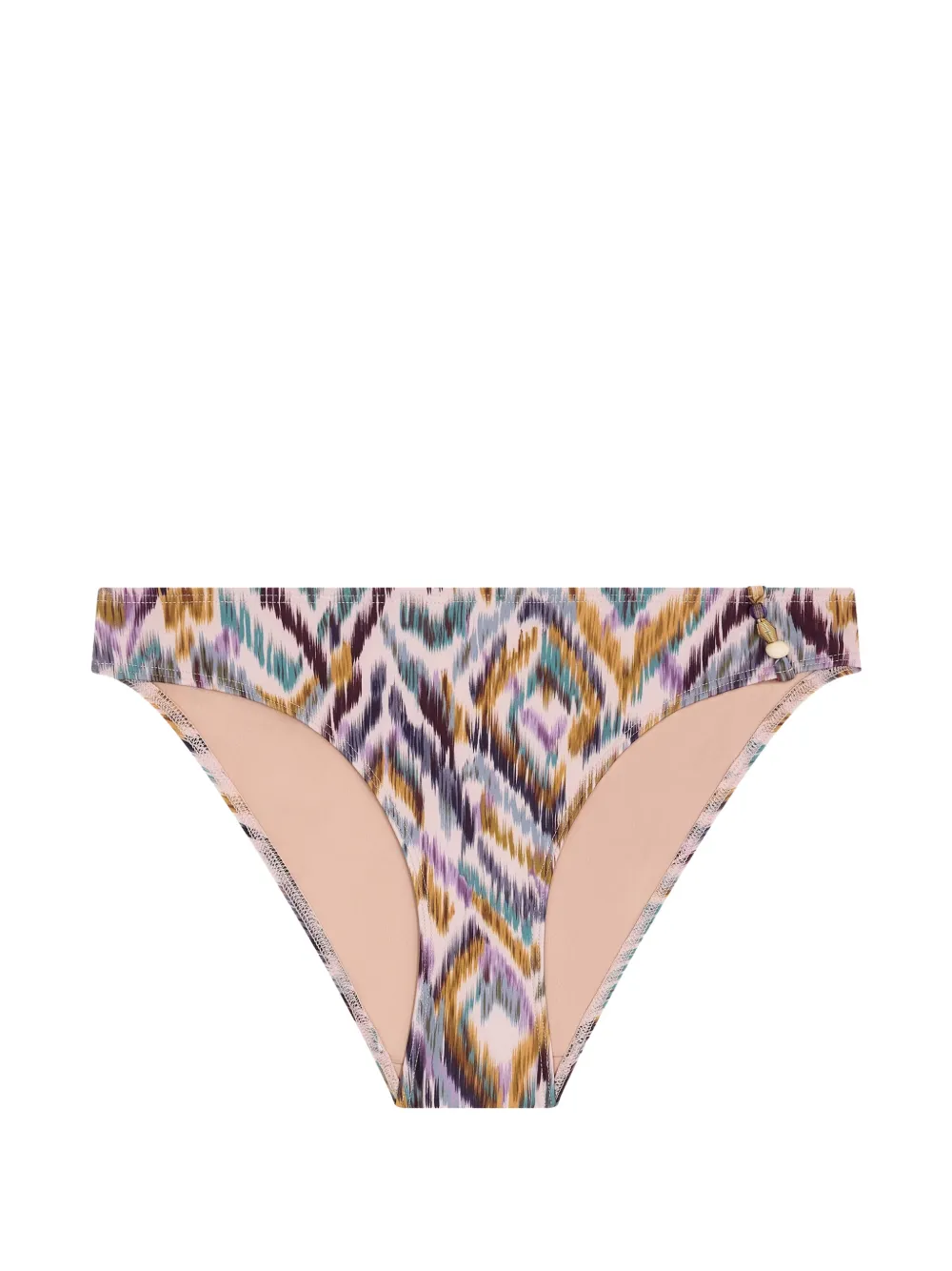 Aubade Aurora Sands ikat-print bikini bottoms