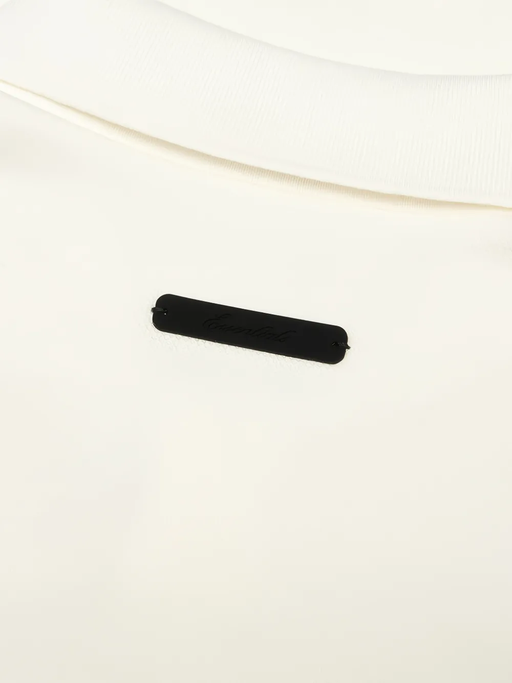 FEAR OF GOD ESSENTIALS 90s cropped polo shirt Beige