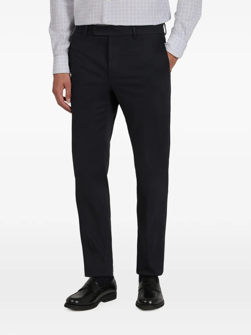 slowear Incotex broek met toelopende pijpen Blauw