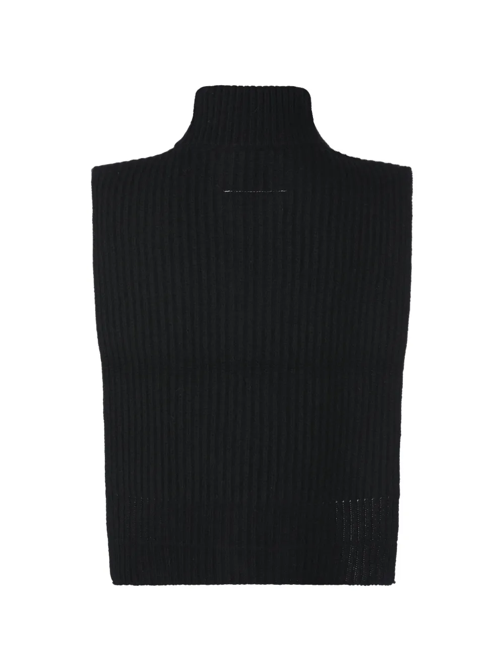 MM6 Maison Margiela wool sweater vest Zwart