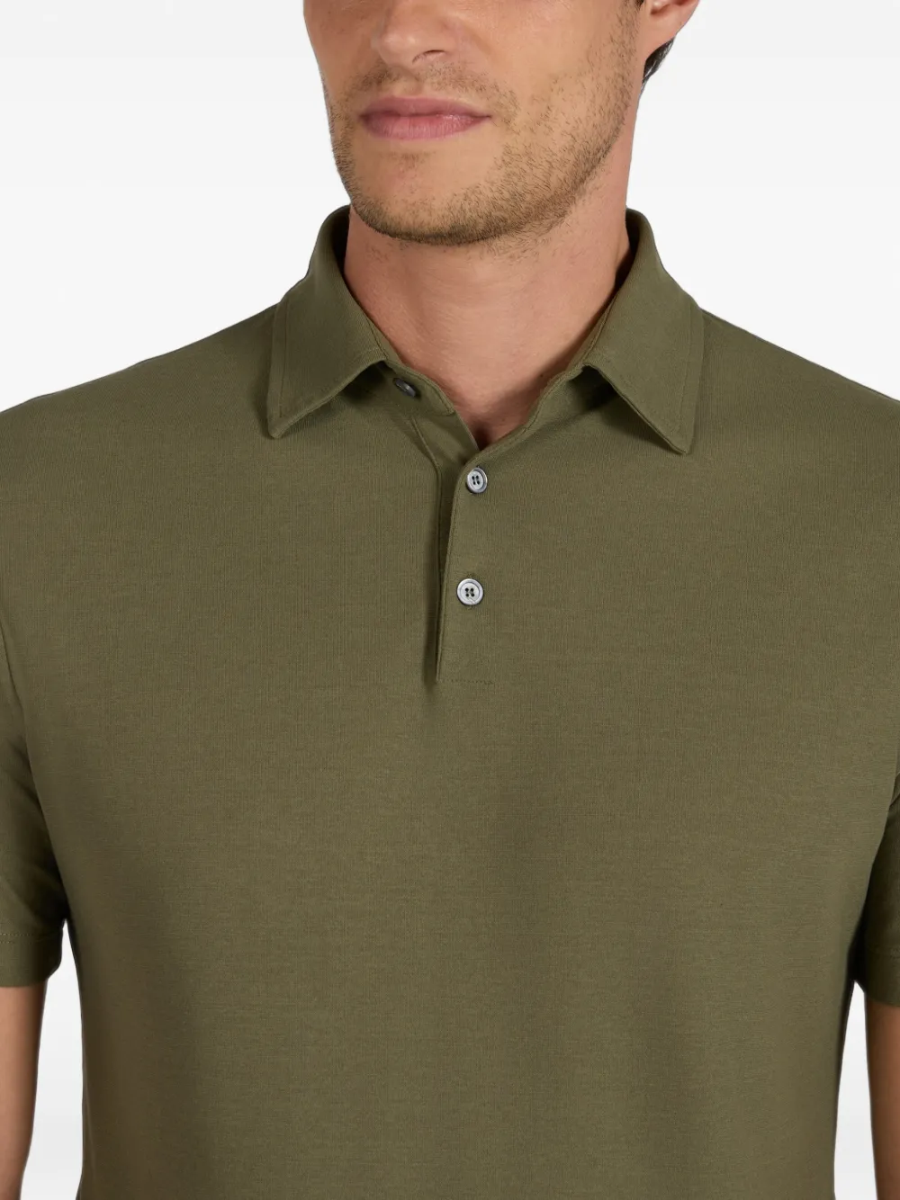 slowear Ice katoenen poloshirt Groen