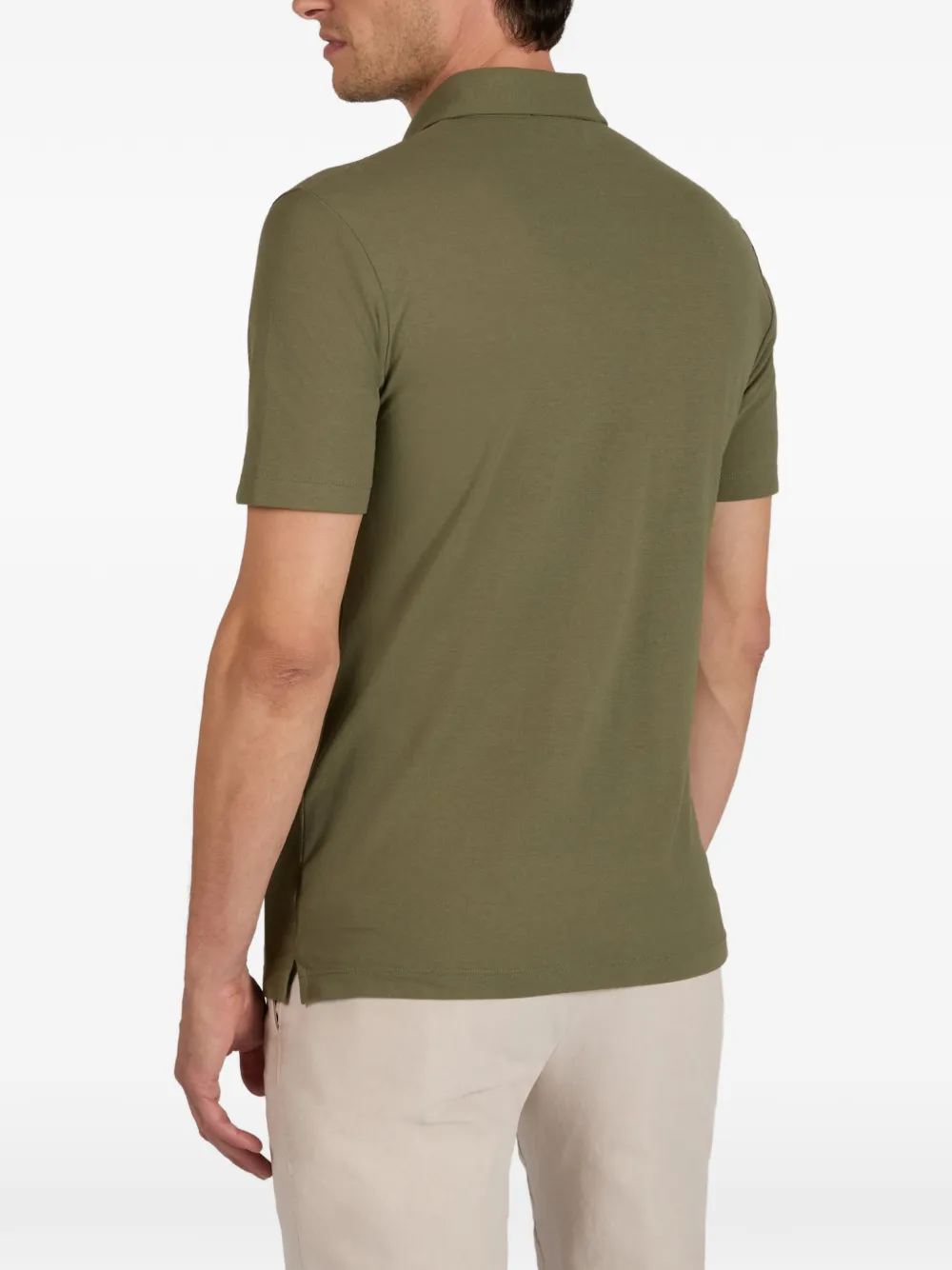 slowear Ice katoenen poloshirt Groen