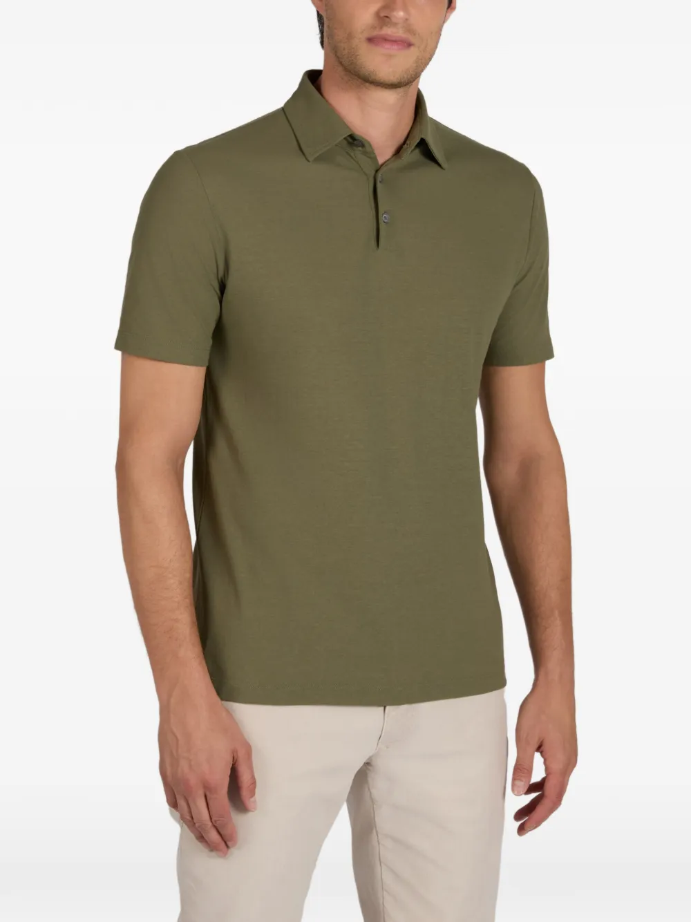 slowear Ice katoenen poloshirt Groen