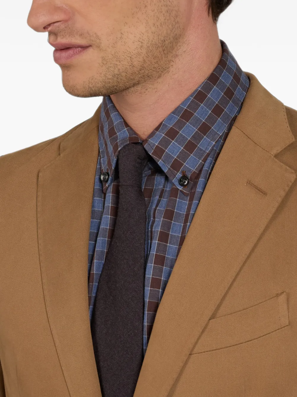 Incotex Flexjacket gabardine blazer Beige