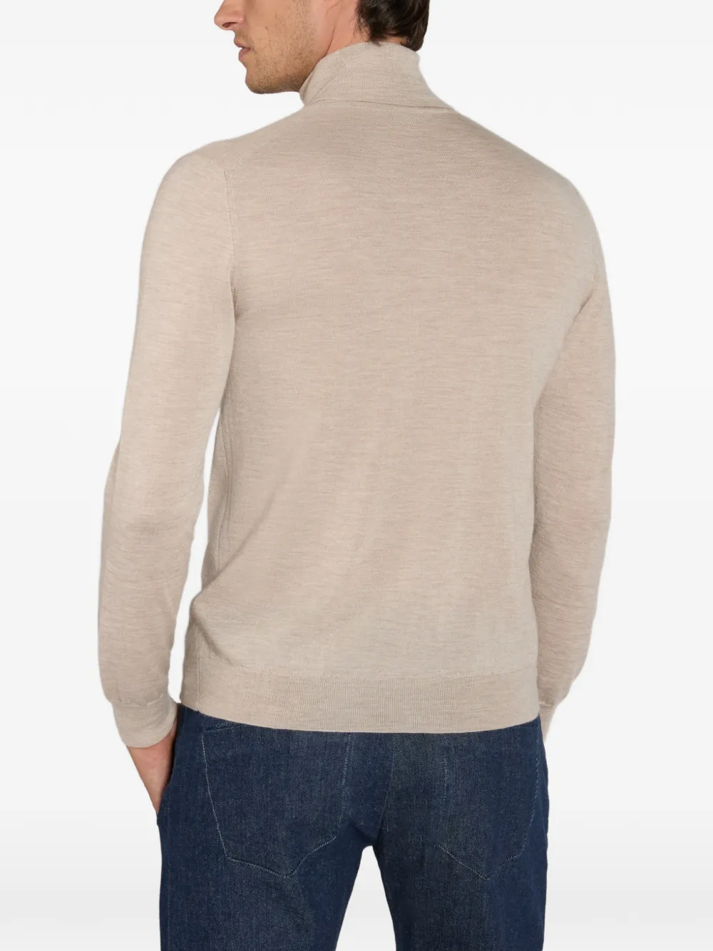 Zanone turtleneck sweater Beige