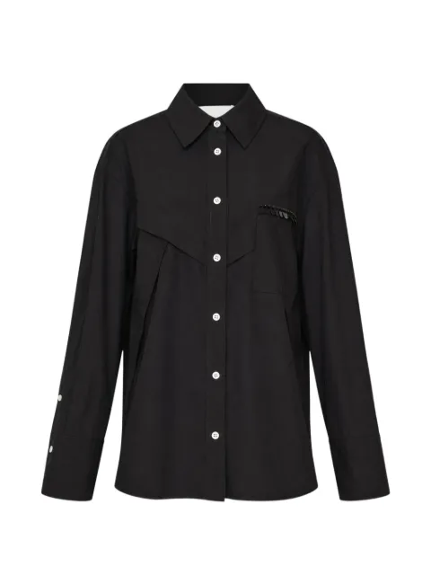 3.1 Phillip Lim поплиновая рубашка с пайетками