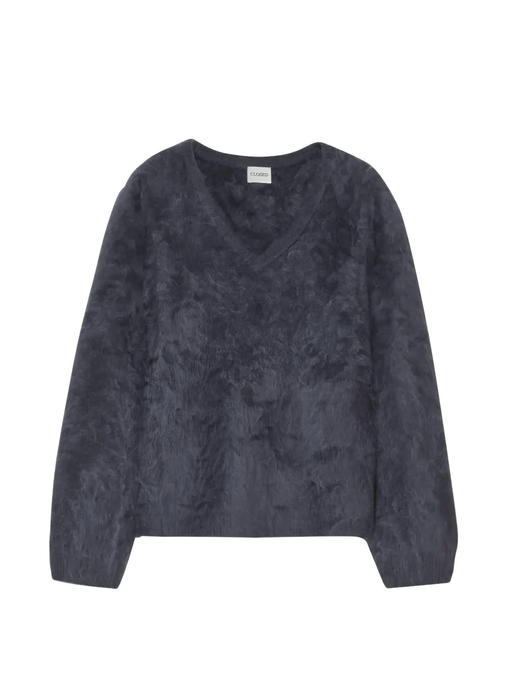 Closed V-neck cashmere sweater - Grey