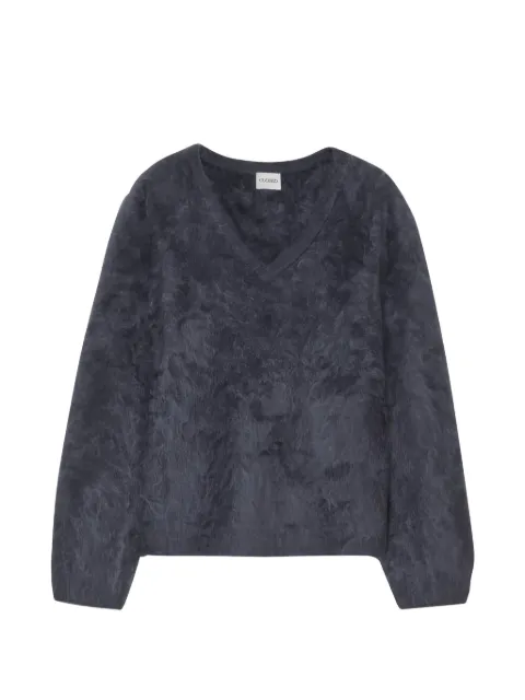 Closed jersey de cachemira con cuello en V