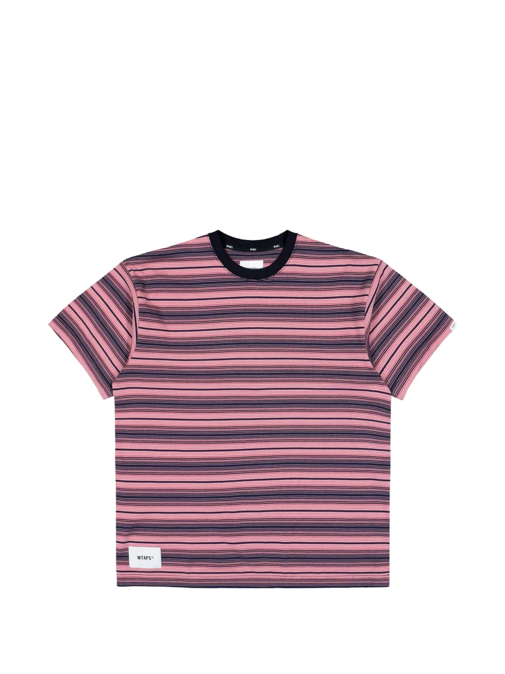 WTAPS striped cotton T-shirt