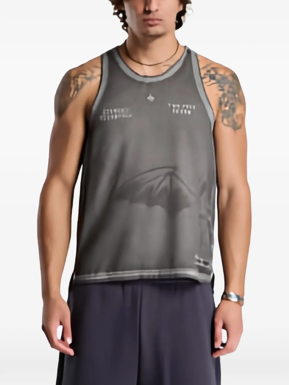 REPRESENT 247 x Avenged Sevenfold Death Bat graphic-print vest