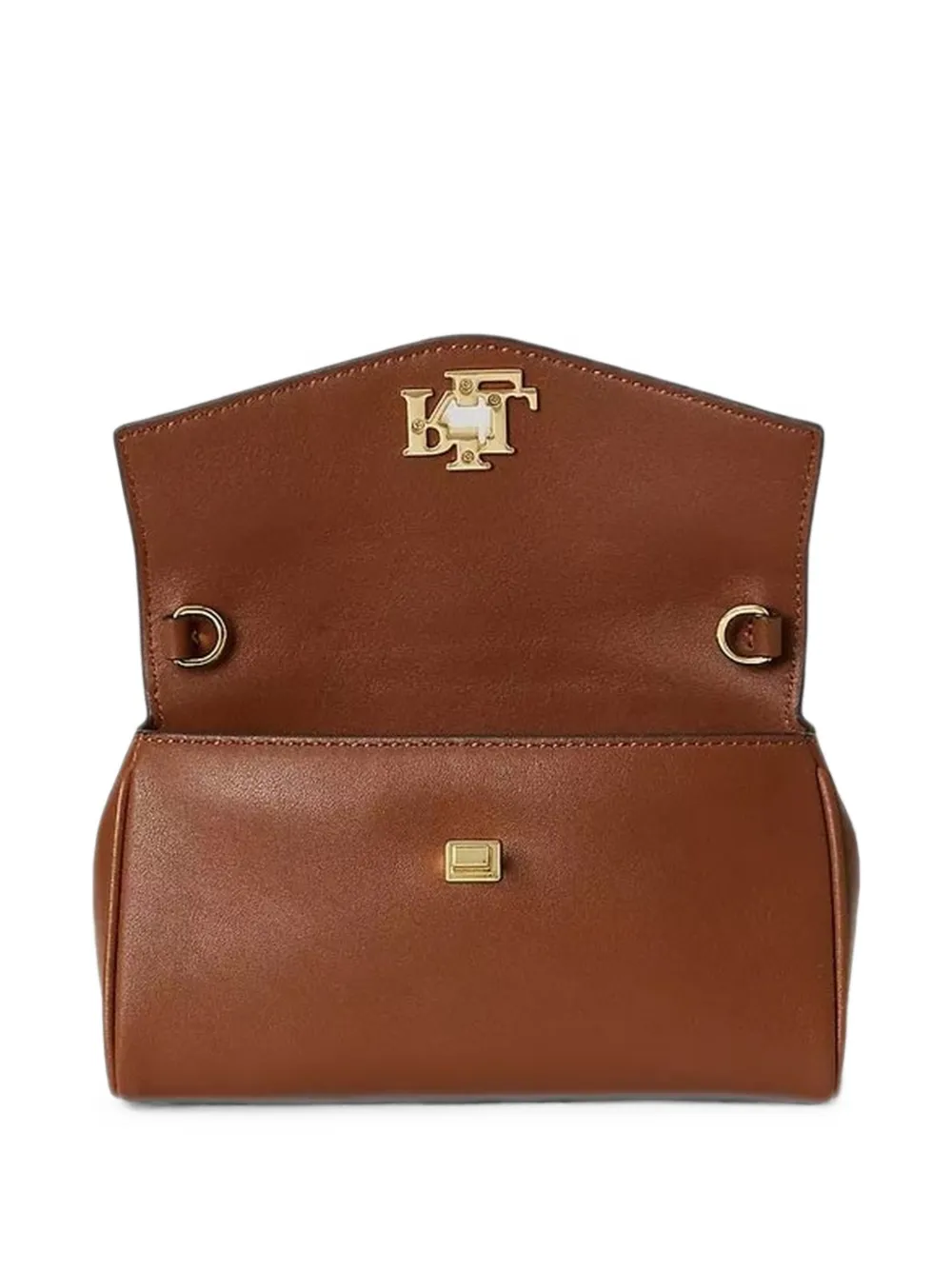 Lauren Ralph Lauren logo-plaque cross body bag Bruin