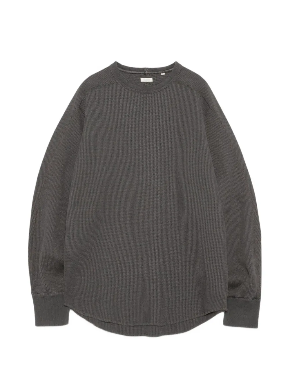 Nanamica waffle-knit crew-neck sweater