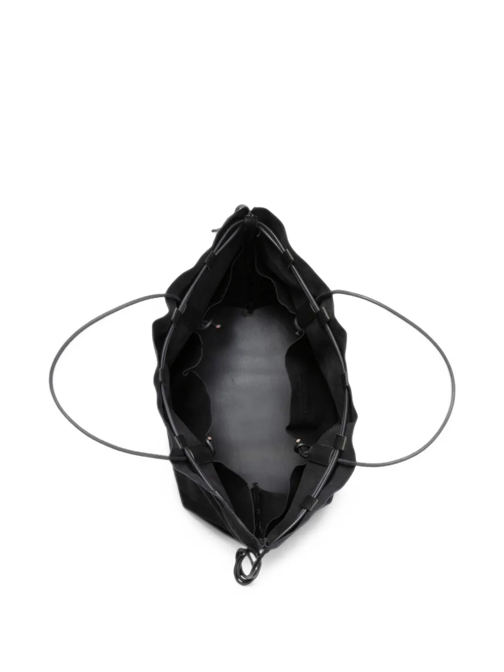 amiacalva Scarecrow drawstring tote bag Zwart