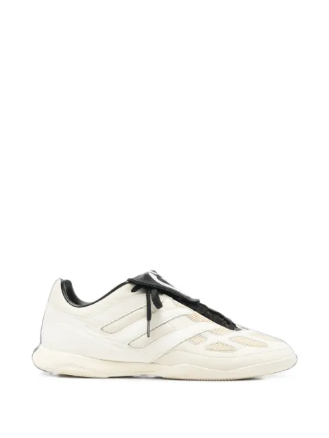 Y-3 logo-print panelled sneakers
