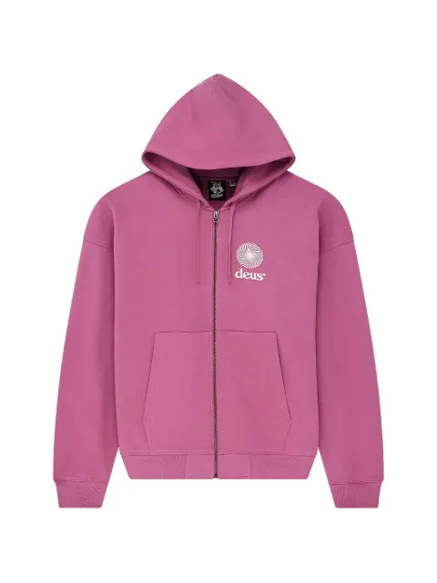 Deus Ex Machina Strata zip-up hoodie