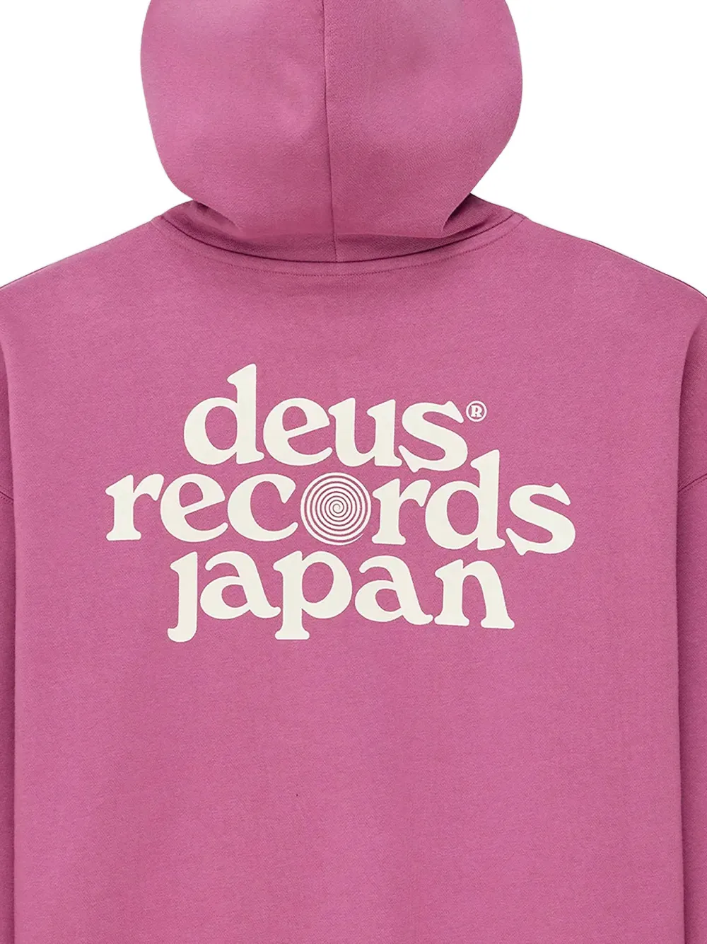 Deus Ex Machina Strata hoodie met rits Roze