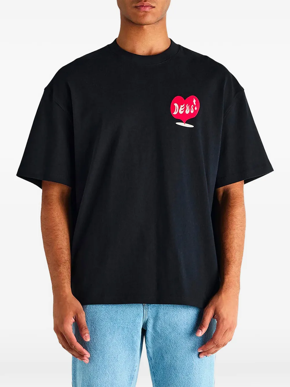 Deus Ex Machina T-shirt met grafische print Zwart