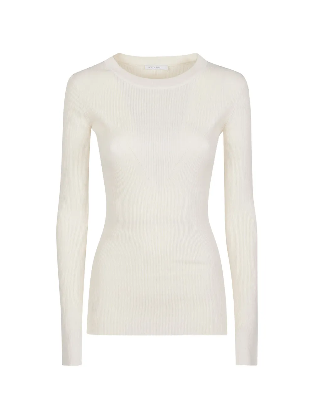 Patrizia Pepe ribbed-knit sweater
