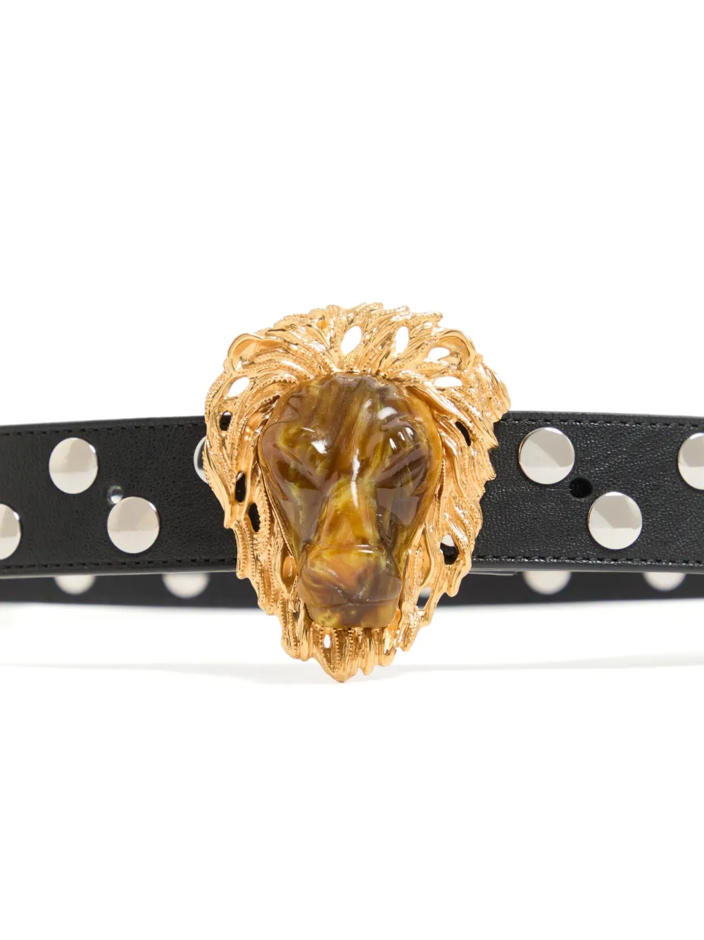 Valentino Garavani Fortitudo riem in nappa 30 mm Zwart