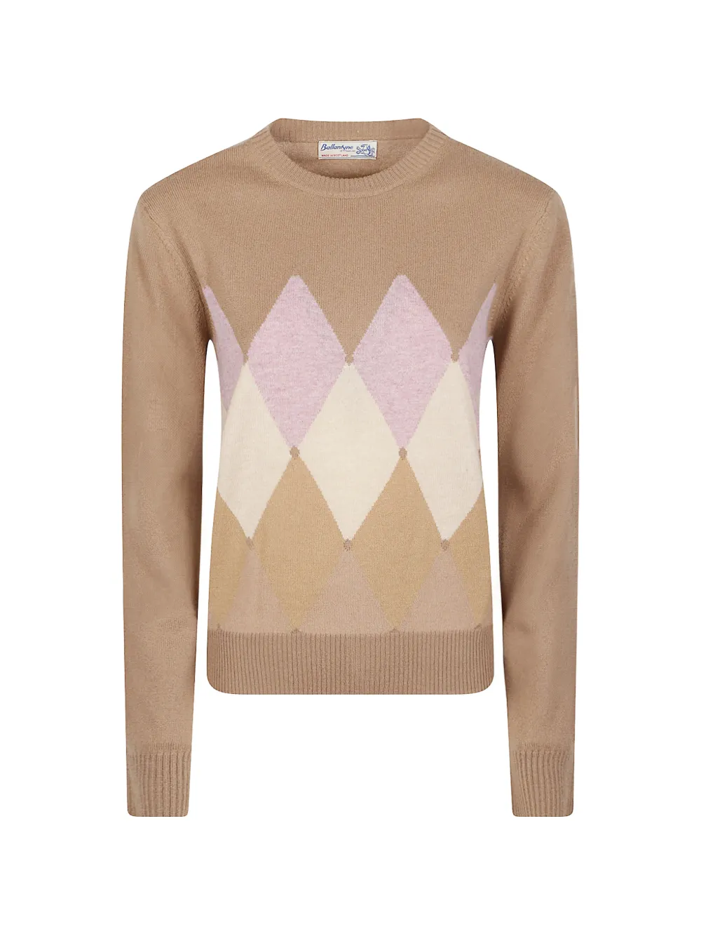 Ballantyne argyle sweater - Brown