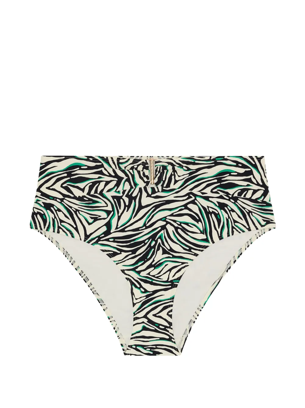 Aubade Tropical Splash zebra-print bikini bottoms