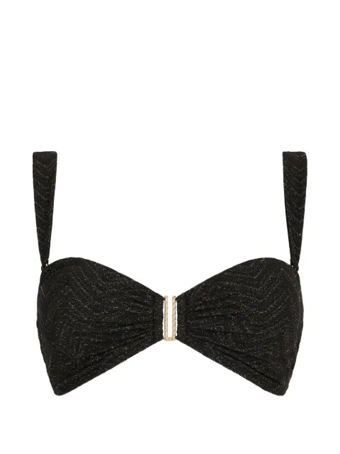 Aubade Golden Horizon bandeau bikini top