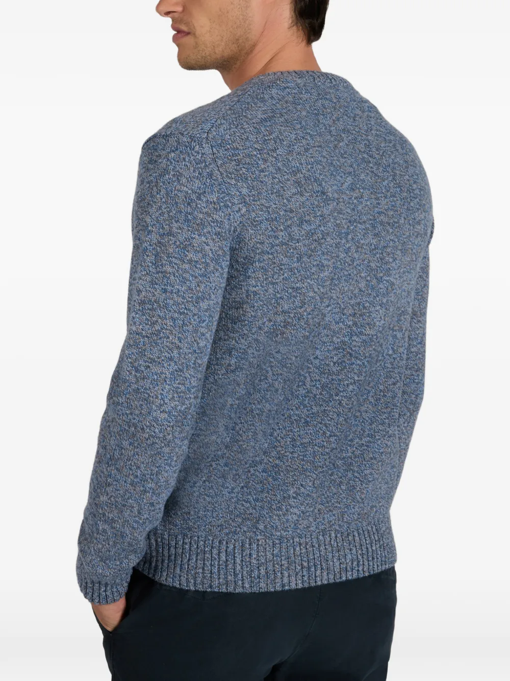 slowear Zanone crew-neck sweater Blauw