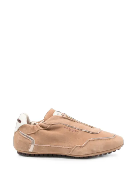 Alexander Smith River suede logo-print sneakers