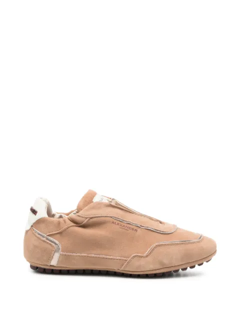 Alexander Smith River suede logo-print sneakers
