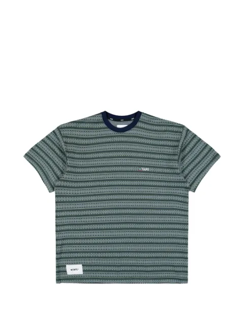 WTAPS geometric-pattern T-shirt