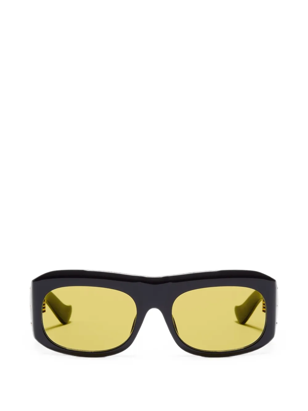 VALENTINO GARAVANI EYEWEAR VLogo zonnebril met cat-eye montuur verfraaid met studs Zwart