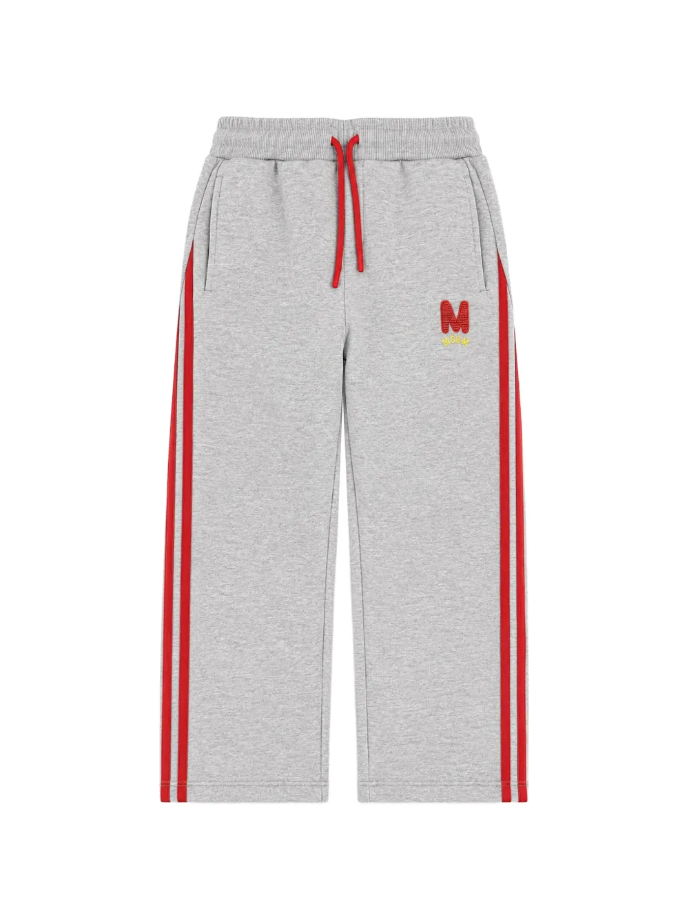 MSGM Kids Jogginghose mit Seitenstreifen - Grau