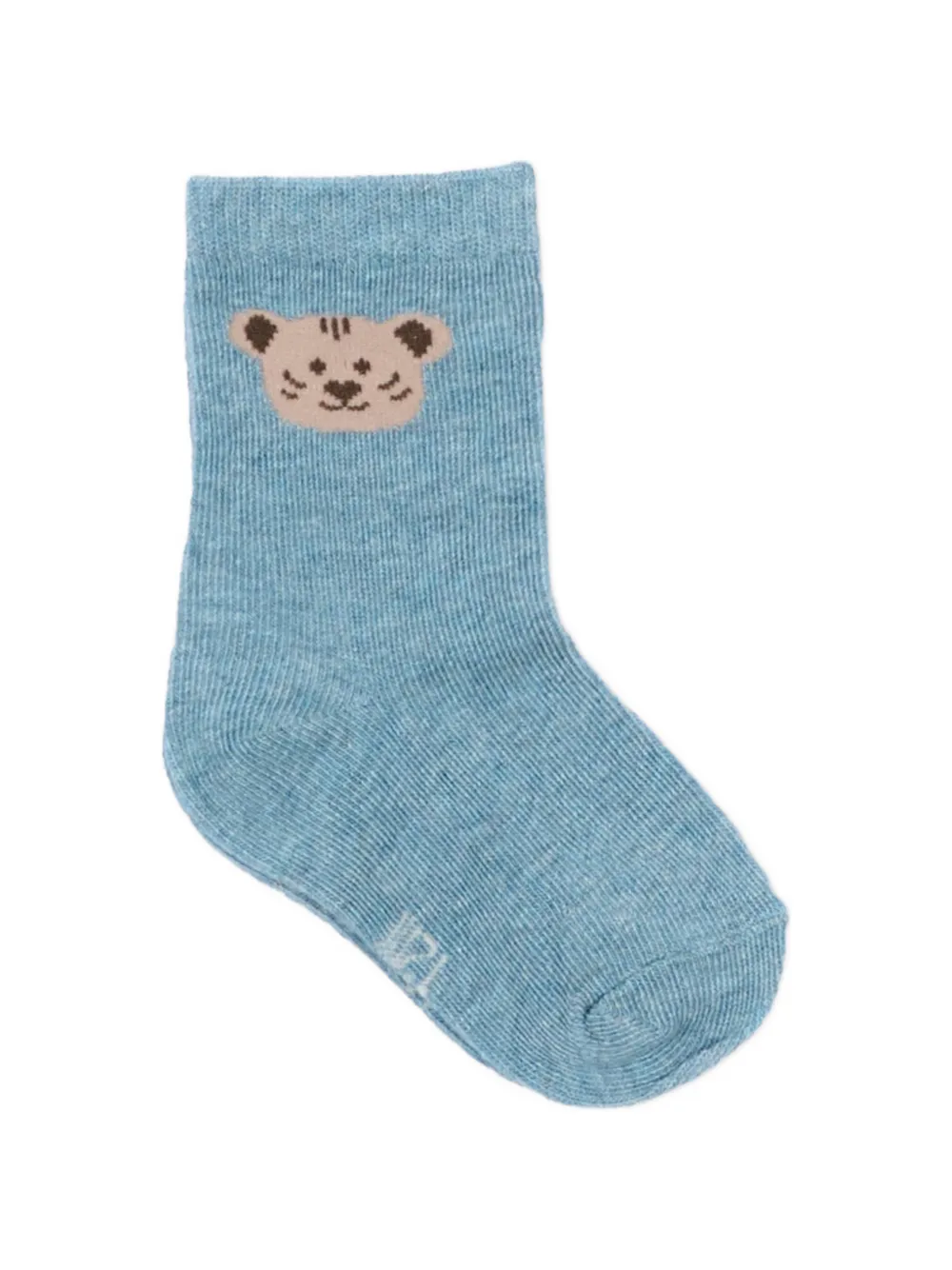 Mayoral Drie paar sokken met beerprint Beige