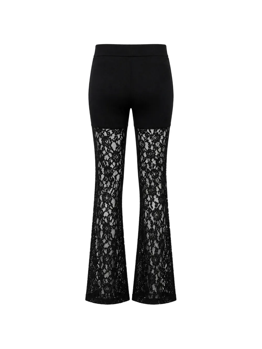 MSGM Kids Flared broek Zwart