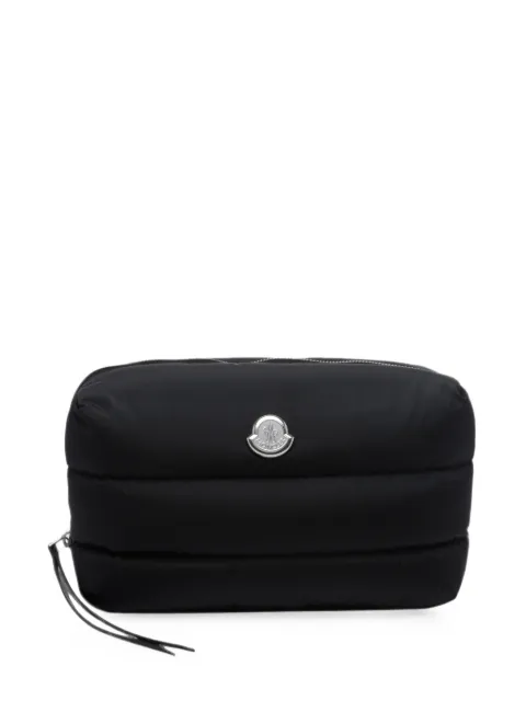 Moncler Caradoc quilted logo-plaque beauty case