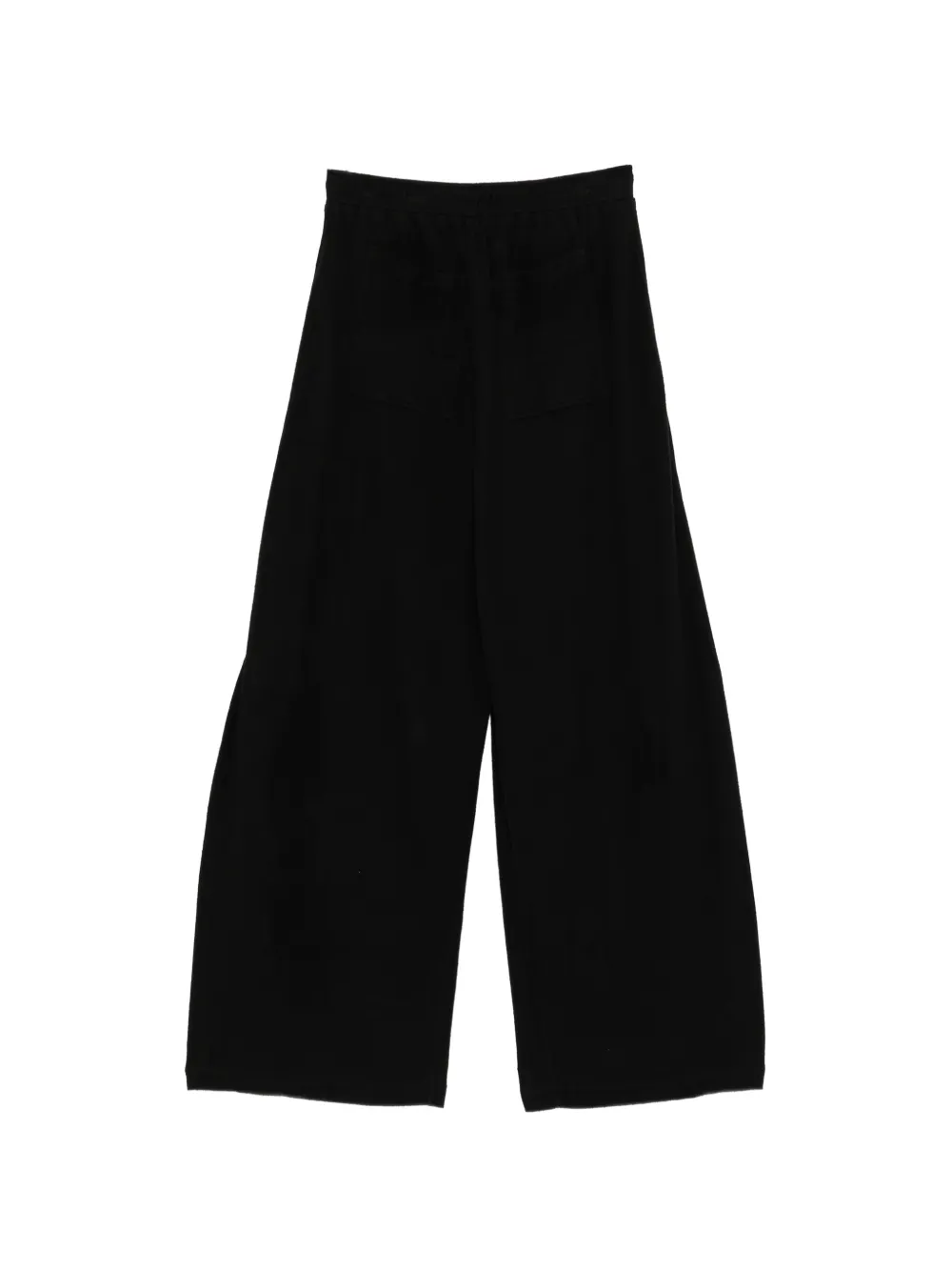 Julius DK wide-leg trousers Zwart