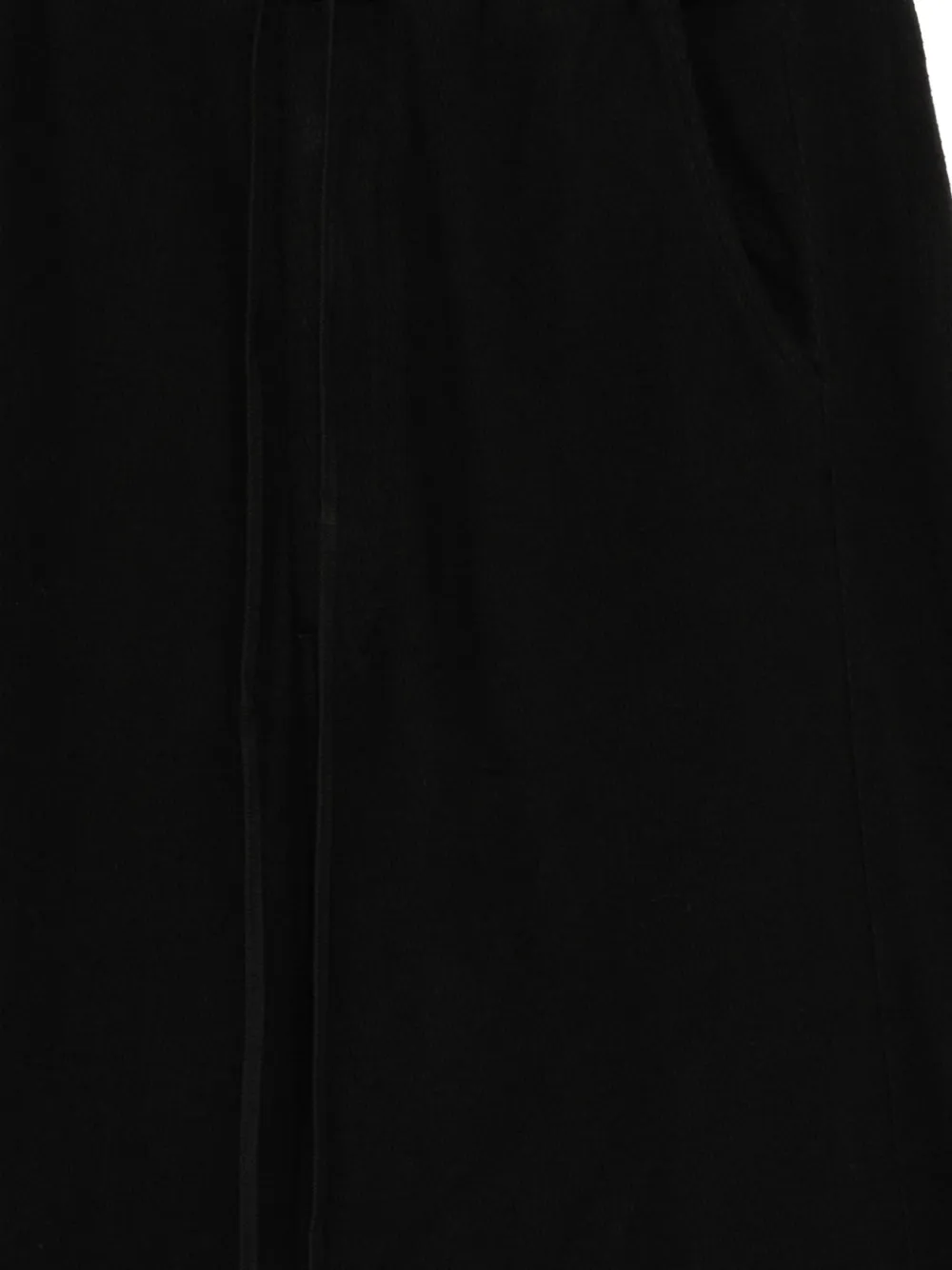 Julius DK wide-leg trousers Zwart