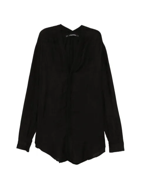 Julius V-neck long-sleeve shirt