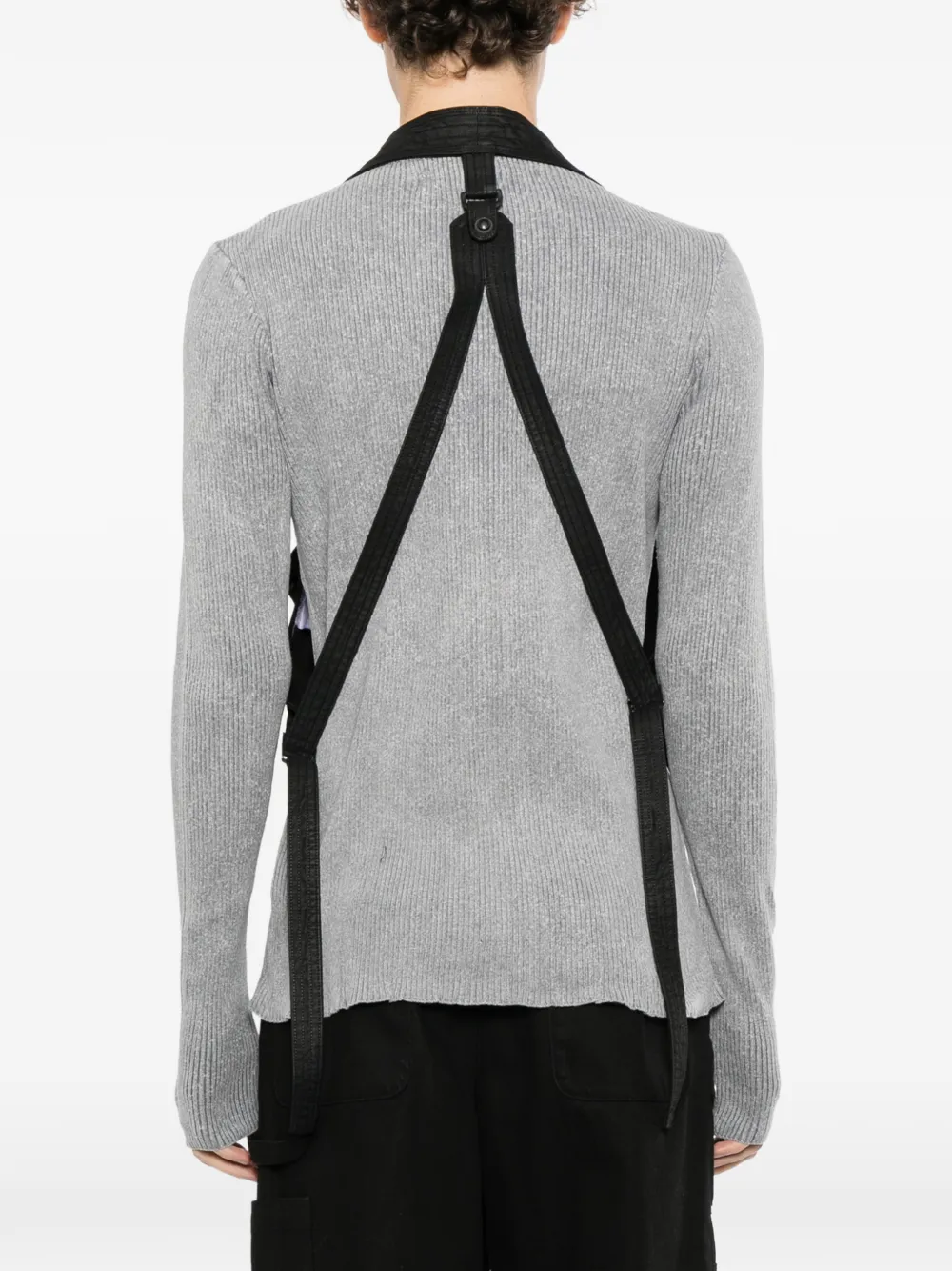 Julius multi-strap utility vest Zwart