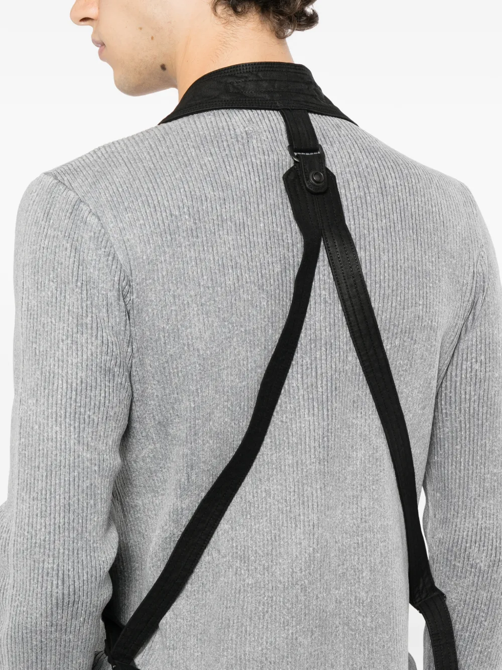 Julius multi-strap utility vest Zwart