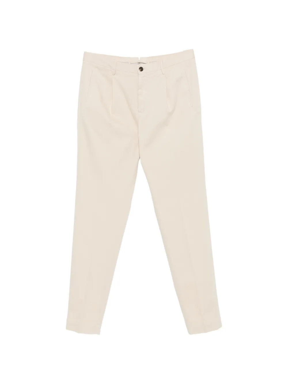 Incotex pleated straight-leg trousers - Toni neutri