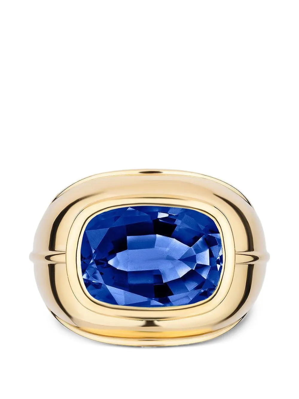 Goshwara Anello con tanzanite - Oro