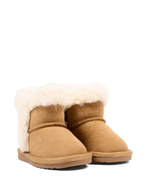 Colors Of California Yuba shearling-trim suede ankle boots